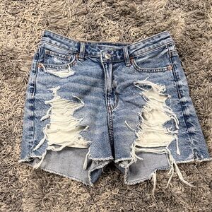 American Eagle Highest Baggy Shorts